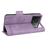 For Redmi K70 / K70 Pro Magnetic Clasp Leather Phone Case(Purple)