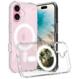 For iPhone 16 MagSafe Clear Acrylic PC Hybrid TPU Phone Case(Transparent) - iPhone 16 Cases by PMC TechLife | Online Shopping South Africa | PMC TechLife | Buy Now Pay Later Mobicred