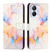 For Blackview Color 8 PT003 Marble Pattern Flip Leather Phone Case(Galaxy Marble White)