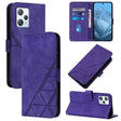 For Blackview A53 Crossbody 3D Embossed Flip Leather Phone Case(Purple) - More Brand by PMC TechLife | Online Shopping South Africa | PMC TechLife | Buy Now Pay Later Mobicred