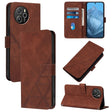 For Blackview Shark 8 Crossbody 3D Embossed Flip Leather Phone Case(Brown) - More Brand by PMC TechLife | Online Shopping South Africa | PMC TechLife | Buy Now Pay Later Mobicred