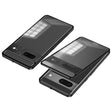 For Google Pixel 7 Snap Buckle Metal Frame Frosted Phone Case(Black) - Google Cases by PMC TechLife | Online Shopping South Africa | PMC TechLife | Buy Now Pay Later Mobicred