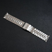 For Apple Watch SE 44mm 26mm Oracle Safety Buckle Titanium Alloy Watch Band(Silver)