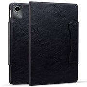 For Lenovo Xiaoxin Pad M11 2024 Cat Buckle Leather Tablet Case(Black)