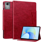 For Lenovo Tab K11 Plus / M11 Plus  Cat Buckle Leather Tablet Case(Red)