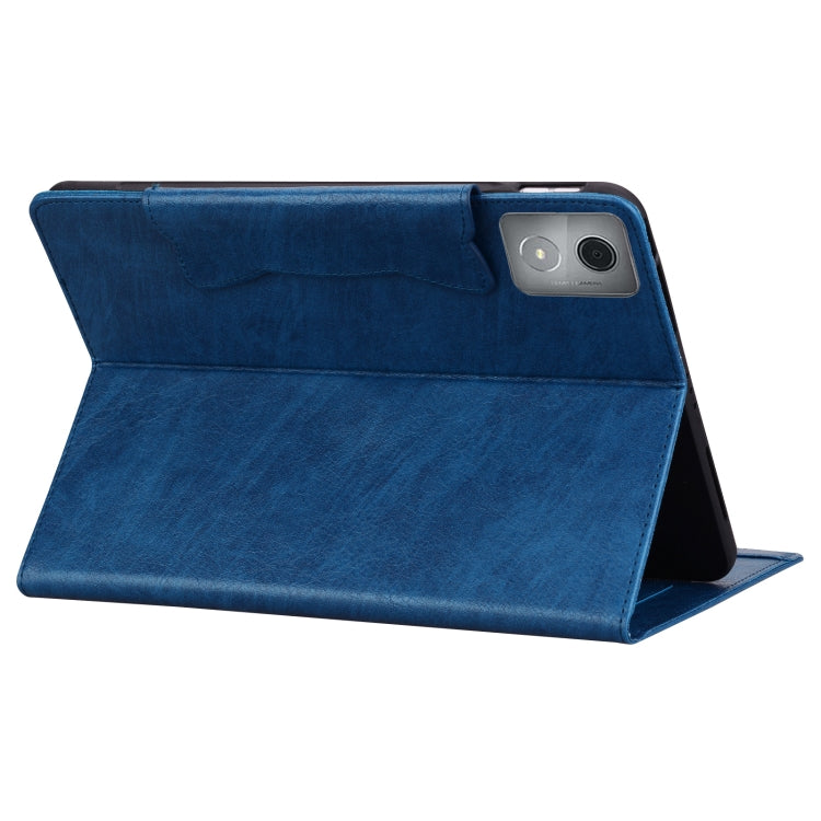 For Lenovo Tab K11 Plus / M11 Plus  Cat Buckle Leather Tablet Case(Royal Blue)