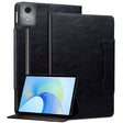 For Lenovo Xiaoxin Pad Pro 12.7 2025 Cat Buckle Leather Tablet Case(Black) - Lenovo by PMC TechLife | Online Shopping South Africa | PMC TechLife | Buy Now Pay Later Mobicred