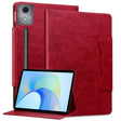 For Lenovo Xiaoxin Pad Pro 12.7 2025 Cat Buckle Leather Tablet Case(Red) - Lenovo by PMC TechLife | Online Shopping South Africa | PMC TechLife | Buy Now Pay Later Mobicred