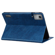 For Lenovo Xiaoxin Pad Pro 12.7 2025 Cat Buckle Leather Tablet Case(Royal Blue)