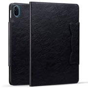 For Honor Pad 8 Cat Buckle Leather Tablet Case(Black)