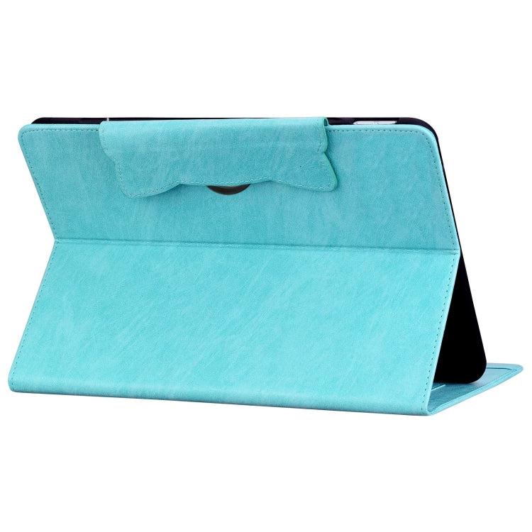 For Honor Pad 9 Cat Buckle Leather Tablet Case(Sky Blue)
