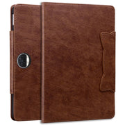 For Honor Pad 9 Cat Buckle Leather Tablet Case(Brown)