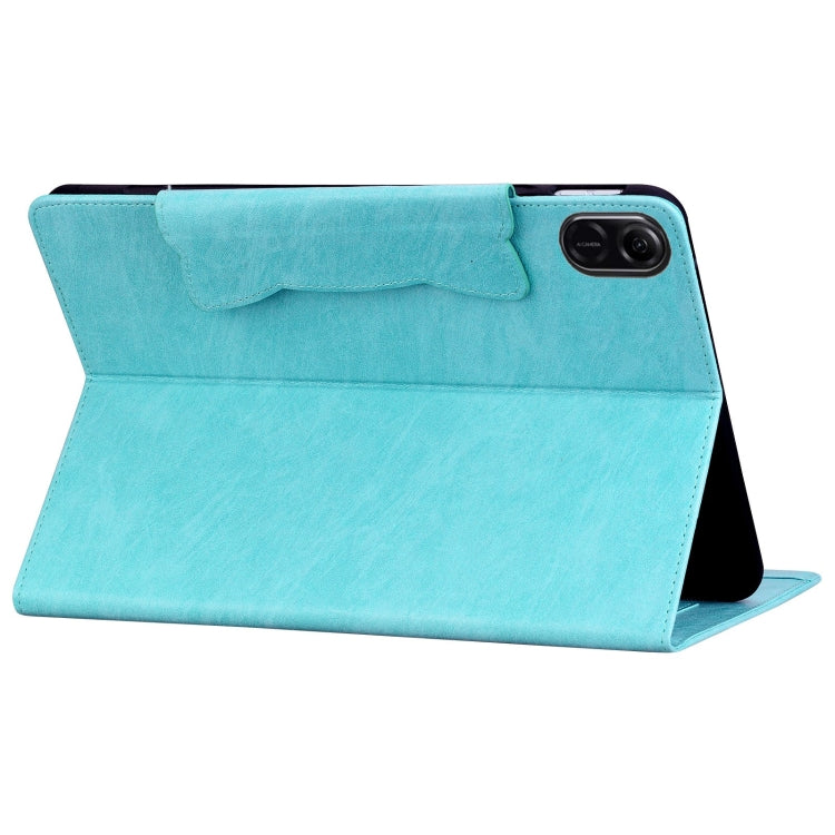 For Honor Pad X9 / X8 Pro Cat Buckle Leather Tablet Case(Sky Blue)