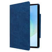 For Honor Pad X8a Cat Buckle Leather Tablet Case(Royal Blue)