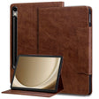 For Samsung Galaxy Tab S9+ / S8+ / S7+ Cat Buckle Leather Smart Tablet Case(Brown) - Galaxy Tab S9+ Cases by PMC Jewellery | Online Shopping South Africa | PMC Jewellery | Buy Now Pay Later Mobicred