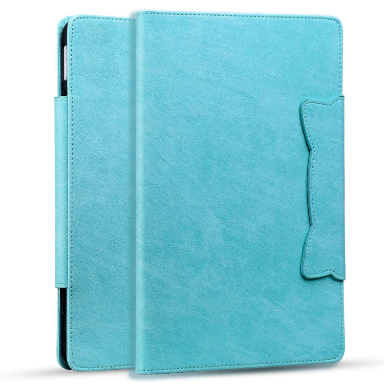 For Amazon Kindle Scribe 10.2 inch 2022 Cat Buckle Leather Tablet Case(Sky Blue)