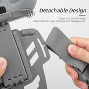 For DJI RC Pro Sunnylife Remote Control Waist Support Bracket Chest Strap(Grey)