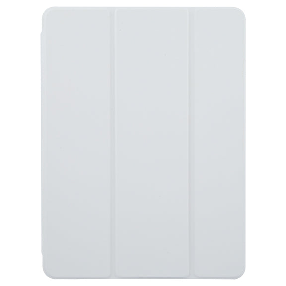 For iPad Pro 13 2024 GEBEI Acrylic TPU 3-folding Rotating Smart Tablet Leather Case withh Pen Slot(Grey)
