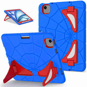For iPad Air 11 2025 / 2024 Silicone + PC Shockproof Protective Tablet Case(Blue Red)