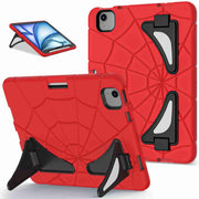 For iPad Air 11 2025 / 2024 Silicone + PC Shockproof Protective Tablet Case(Red Black)