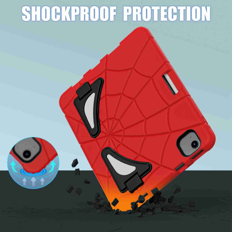 For iPad Air 11 2025 / 2024 Silicone + PC Shockproof Protective Tablet Case(Red Black)
