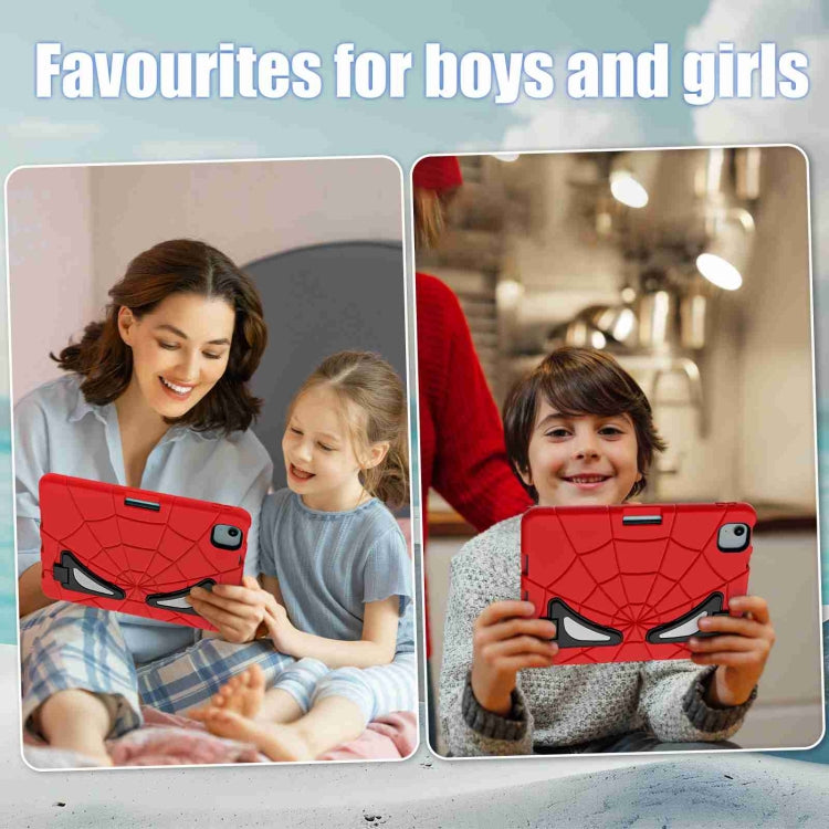 For iPad Air 11 2025 / 2024 Silicone + PC Shockproof Protective Tablet Case(Red Black)
