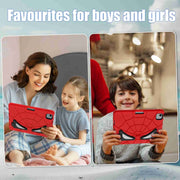 For iPad Air 11 2025 / 2024 Silicone + PC Shockproof Protective Tablet Case(Red Black)
