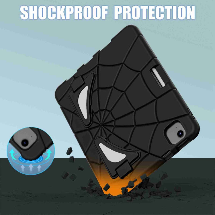 For iPad Air 11 2025 / 2024 Silicone + PC Shockproof Protective Tablet Case(Black)