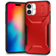 For iPhone 16 Sliding Camshield Phone Case(Red) - iPhone 16 Cases by PMC TechLife | Online Shopping South Africa | PMC TechLife | Buy Now Pay Later Mobicred