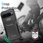 For Google Pixel 9 Pro XL Sliding Camshield Phone Case(Black)