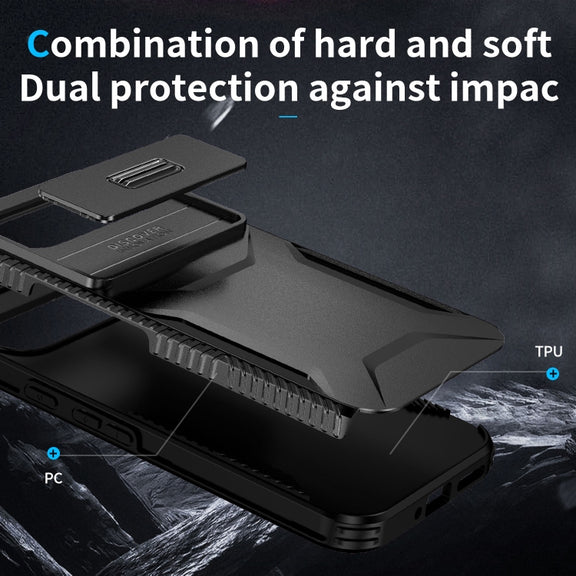 For Google Pixel 9 Pro XL Sliding Camshield Phone Case(Black)