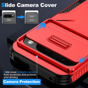 For Google Pixel 9 Pro XL Sliding Camshield Phone Case(Red)