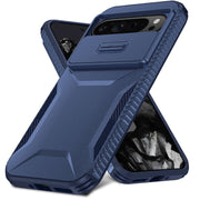 For Google Pixel 9 Pro XL Sliding Camshield Phone Case(Blue)