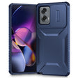 For Motorola Moto G Stylus 5G 2024 Sliding Camshield Phone Case(Blue) - Motorola Cases by PMC Jewellery | Online Shopping South Africa | PMC Jewellery | Buy Now Pay Later Mobicred