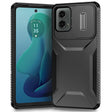 For Motorola Moto G 5G 2024 Sliding Camshield Phone Case(Black) - Motorola Cases by PMC Jewellery | Online Shopping South Africa | PMC Jewellery | Buy Now Pay Later Mobicred