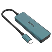 Onten UC620 10Gbps USB-C / Type-C to USB 3.2 Gen2 4 in 1 Multi-function HUB Docking Station, Length:13cm(Green)