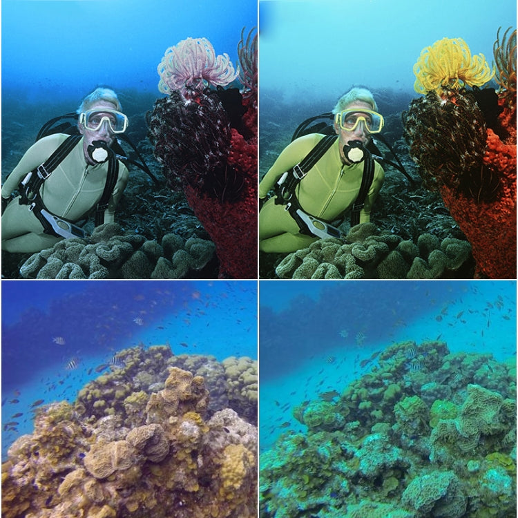 For DJI Osmo Action 4 JUNESTAR Threaded Camera Lens Filter, Filter:ND16PL