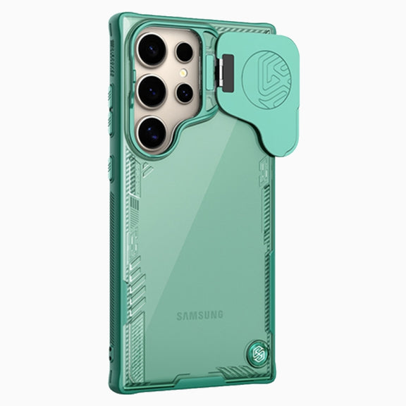 For Samsung Galaxy S24 Ultra 5G NILLKIN Ice Sky Prop Series Phone Case(Green)