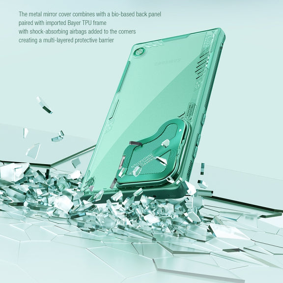 For Samsung Galaxy S24 Ultra 5G NILLKIN Ice Sky Prop Series Phone Case(Green)