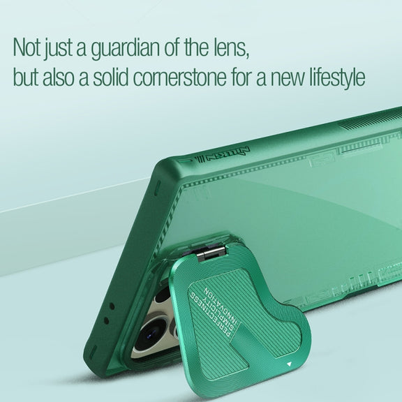 For Samsung Galaxy S24 Ultra 5G NILLKIN Ice Sky Prop Series Phone Case(Green)