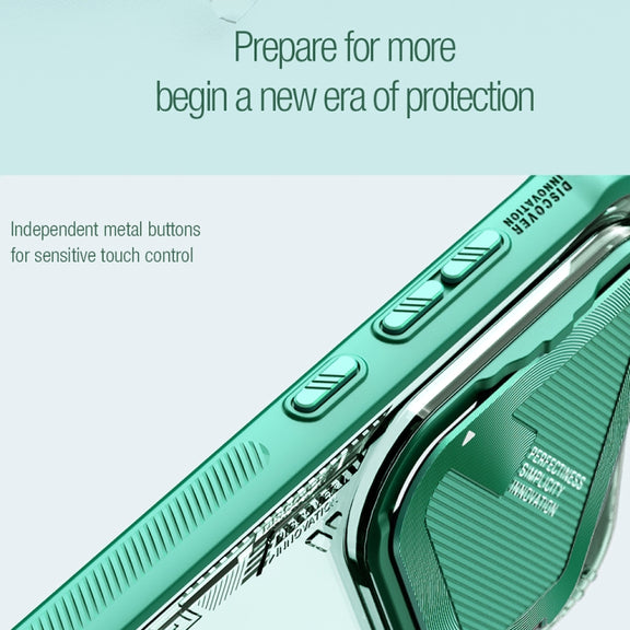 For Huawei Pura 70 Pro / 70 Pro+ NILLKIN Ice Sky Prop Series Phone Case(Green)