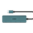 Onten UC621 5Gbps USB-C / Type-C to USB 3.2 Gen1 4 in 1 Multi-function HUB Docking Station, Length:1.5m(Green) - USB HUB by Onten | Online Shopping South Africa | PMC TechLife | Buy Now Pay Later Mobicred
