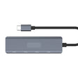 Onten UC621 5Gbps USB-C / Type-C to USB 3.2 Gen1 4 in 1 Multi-function HUB Docking Station, Length:1.5m(Grey) - USB HUB by Onten | Online Shopping South Africa | PMC TechLife | Buy Now Pay Later Mobicred