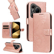 For Huawei Pura 80 Ultra 5G Swallowtail Butterfly Embossed Leather Phone Case(Rose Gold) - free shipping - PMC TechLife - Order now!