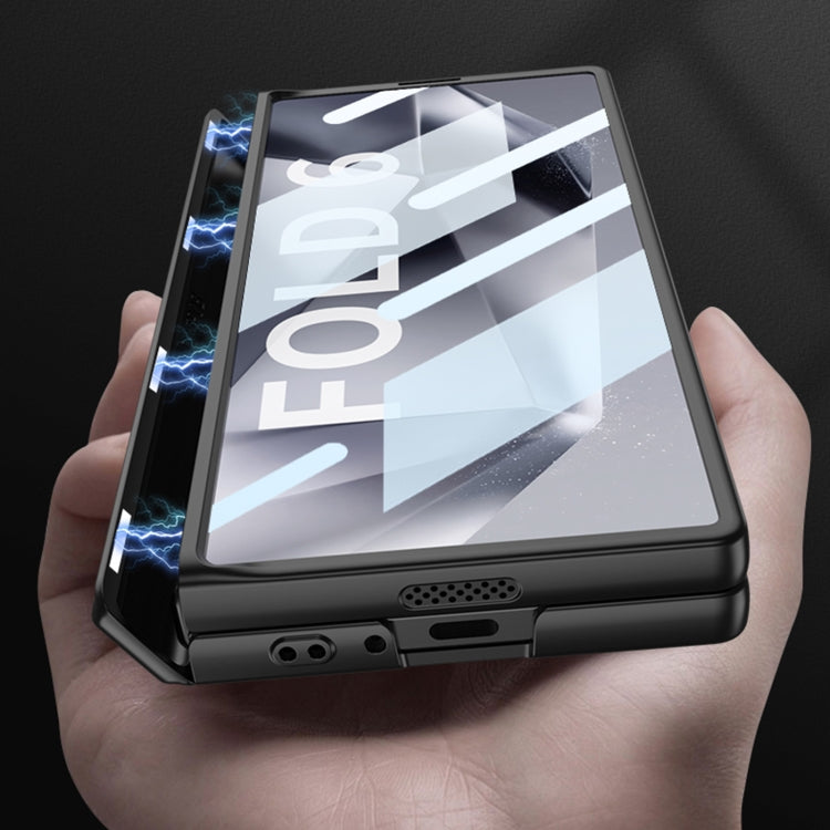 For Samsung Galaxy Z Fold6 GKK Integrated Full Coverage Magnetic Fold Phone Case(Grey)