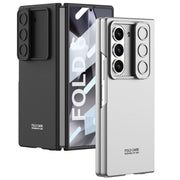 For Samsung Galaxy Z Fold6 GKK Integrated Ultra-thin Sliding Window Phone Case(Grey)