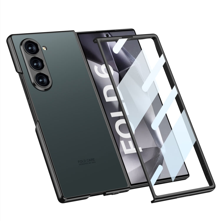 For Samsung Galaxy Z Fold6 GKK Integrated AG Craft Skin Feel Full Coverage Phone Case(Blue)