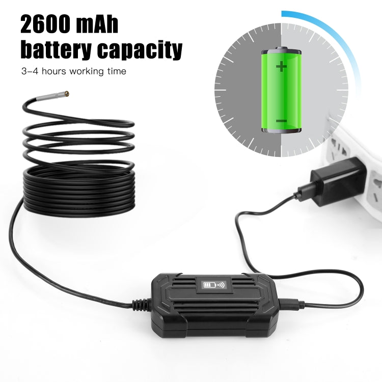 F240 3.9mm HD 1080P IP67 Water-resistant WiFi Direct Connection Digital Endoscope, Cable Length:2m(Black)