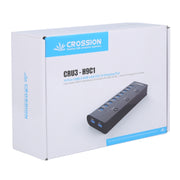 ORICO CRU3-H9C1 10 Port USB3.0 12V 4A HUB Power Adapter, Plug:AU Plug