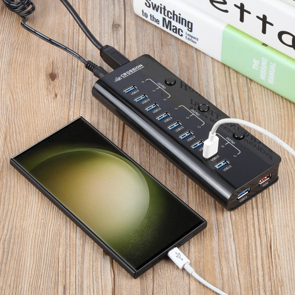 ORICO CRU3-H9C1 10 Port USB3.0 12V 4A HUB Power Adapter, Plug:AU Plug